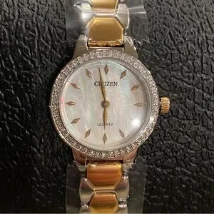 Citizen Women\'s Watch EZ7016-20D Quartz White Dial Two Tone Stainless Steel 24mm Citizen Women main image 2